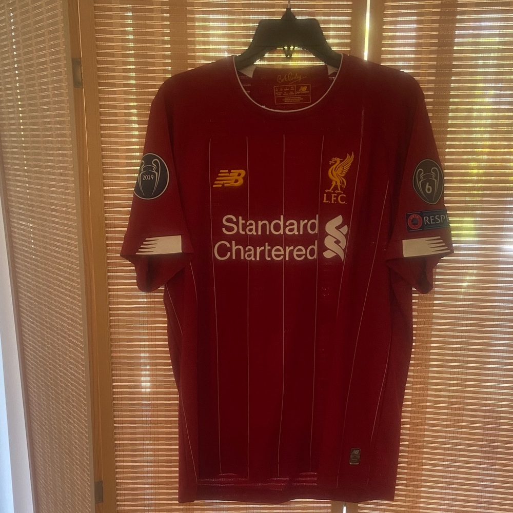 New Balance Men's Liverpool FC Red Jersey
